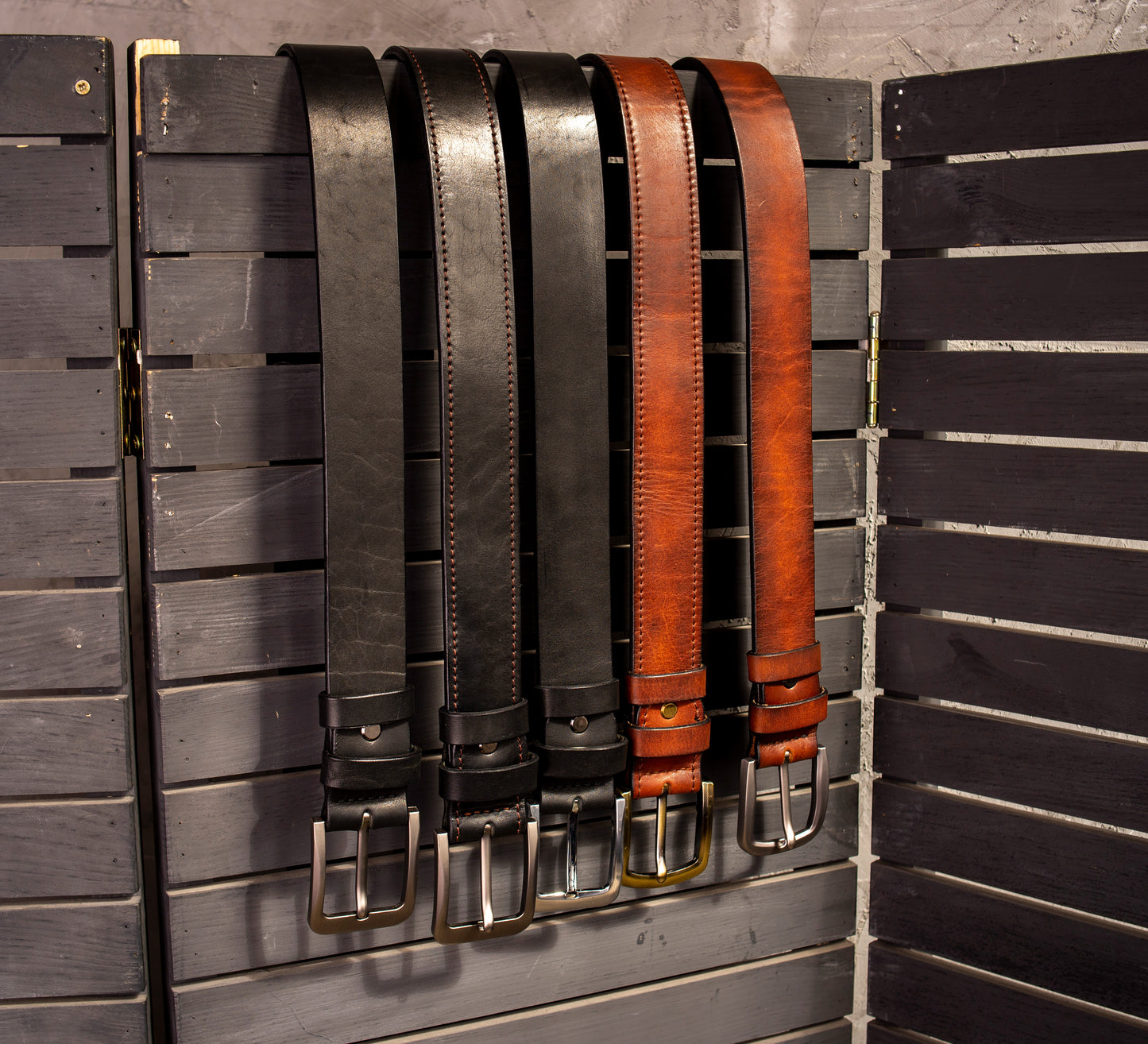 Leather Belt, Full Grain Leather Belt, Brown Leather Belt