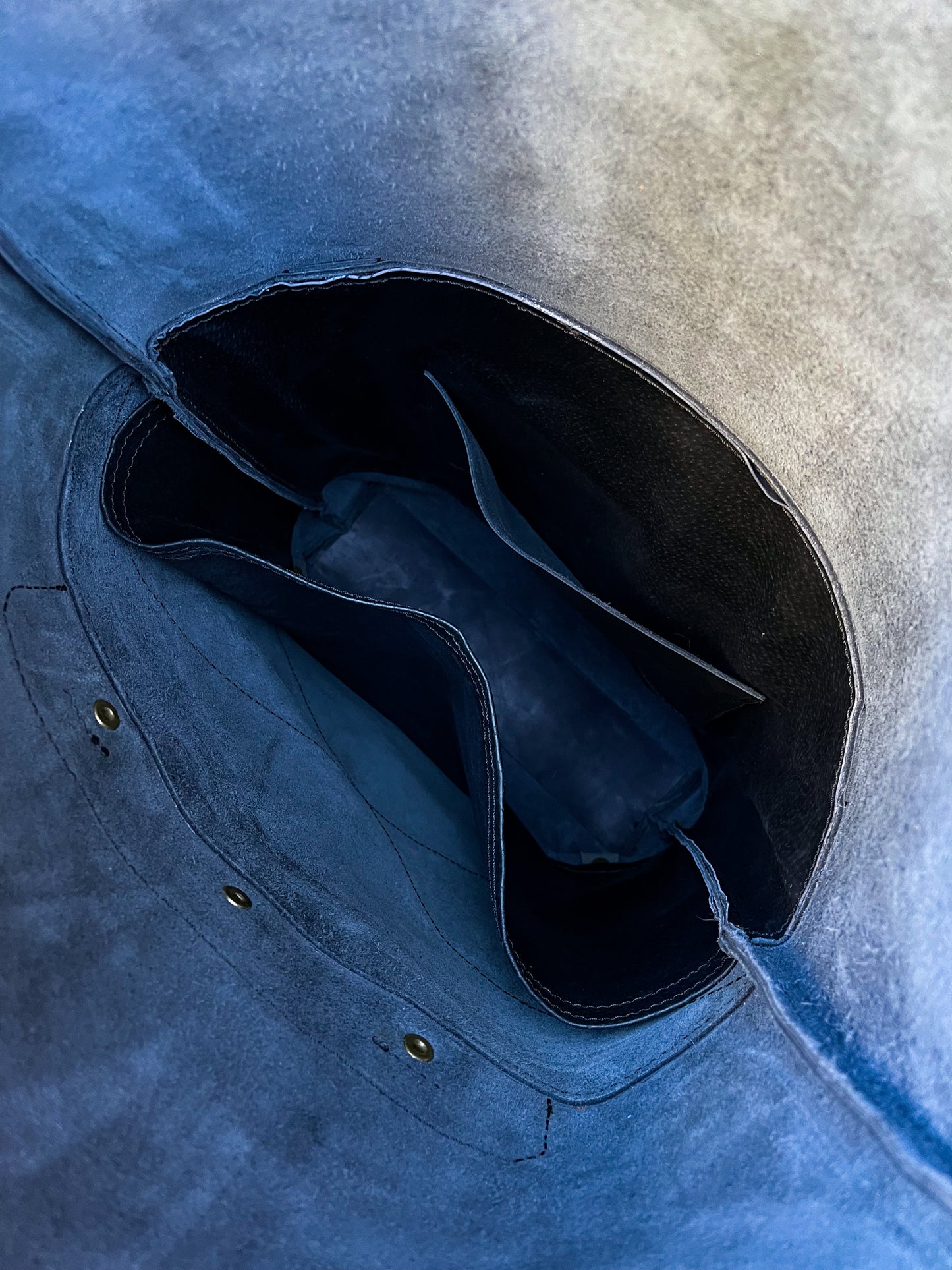 Leather black rolltop backpack, Leather Travel Bag, Custom Leather Bag Gifts