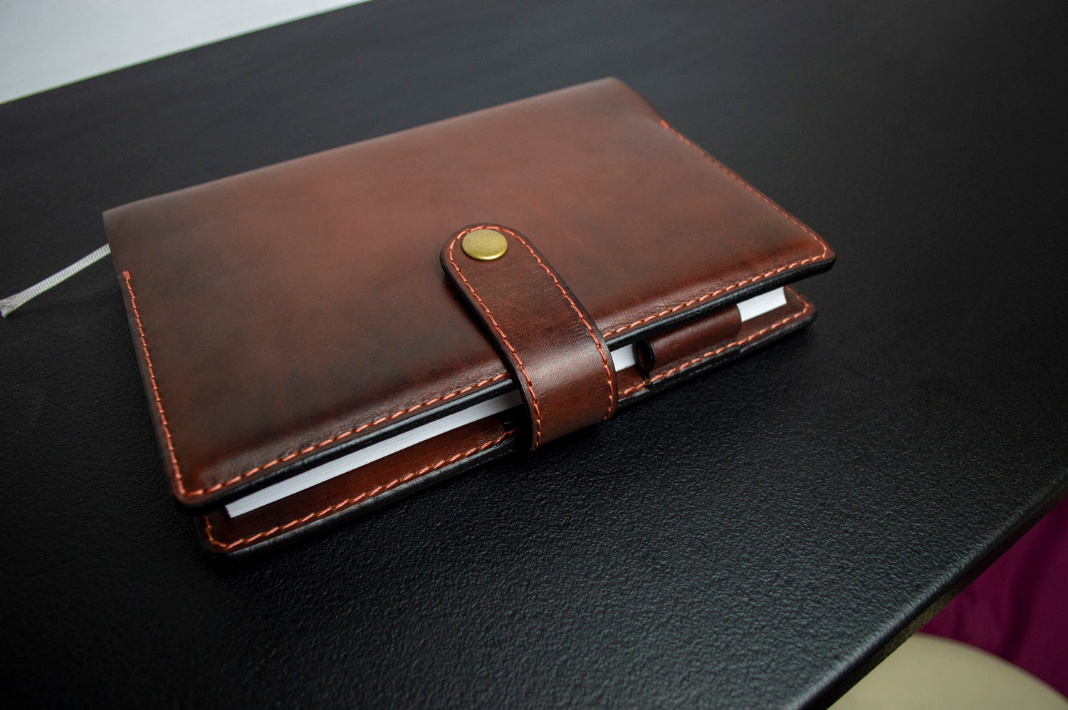 Personalized Leather Notebook For Business, Business Gifts, Leather Journal