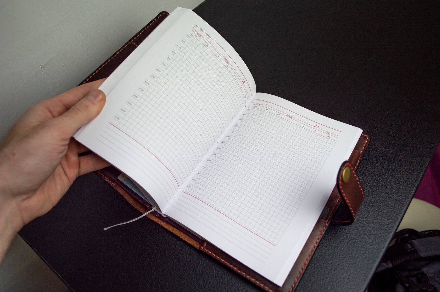 Personalized Leather Notebook For Business, Business Gifts, Leather Journal