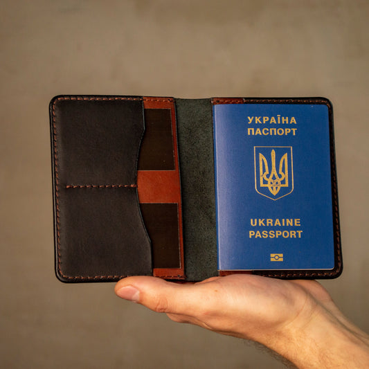 Personalized Personal Passport Holder, Handmade Passport Case