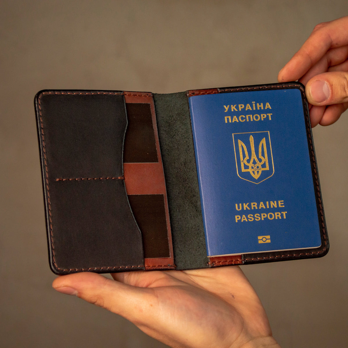 Personalized Personal Passport Holder, Handmade Passport Case