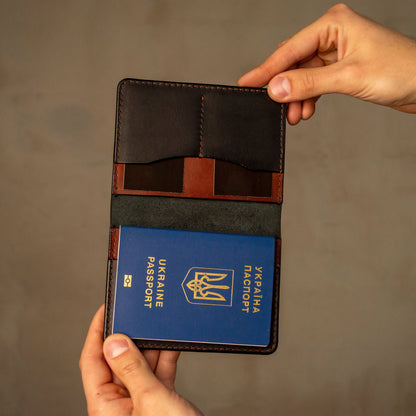 Personalized Personal Passport Holder, Handmade Passport Case