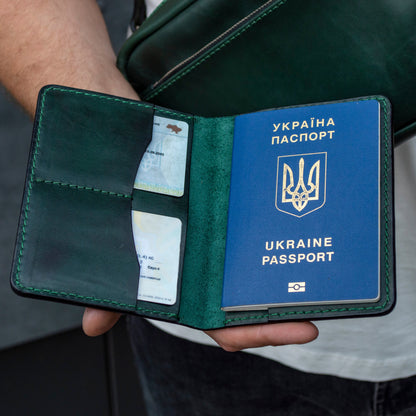 Personalized Personal Passport Holder, Handmade Passport Case