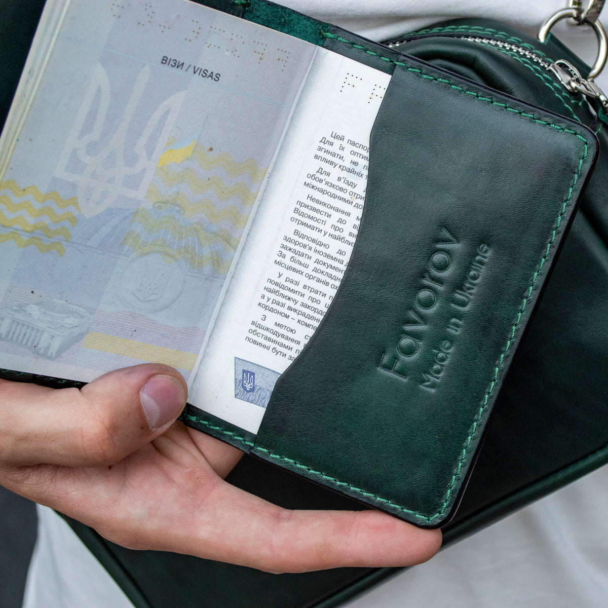 Personalized Personal Passport Holder, Handmade Passport Case