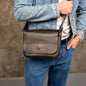 Personalized shoulder bag, men’s leather bag, Messenger bag