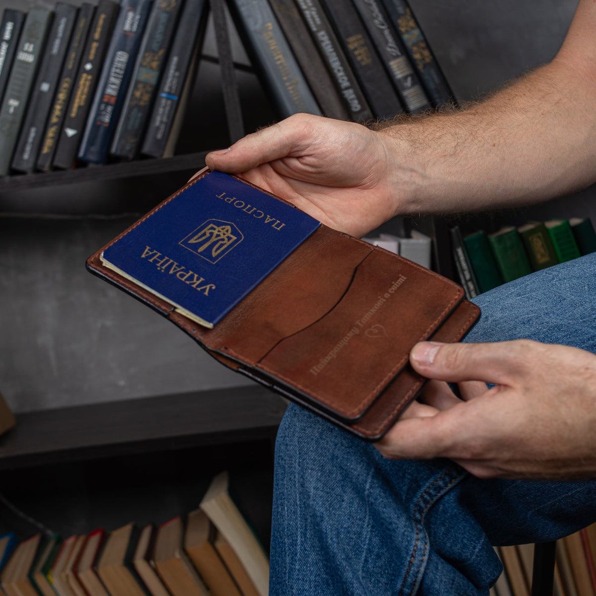 Personalized Personal Passport Holder, Handmade Passport Case