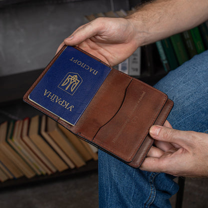 Personalized Personal Passport Holder, Handmade Passport Case