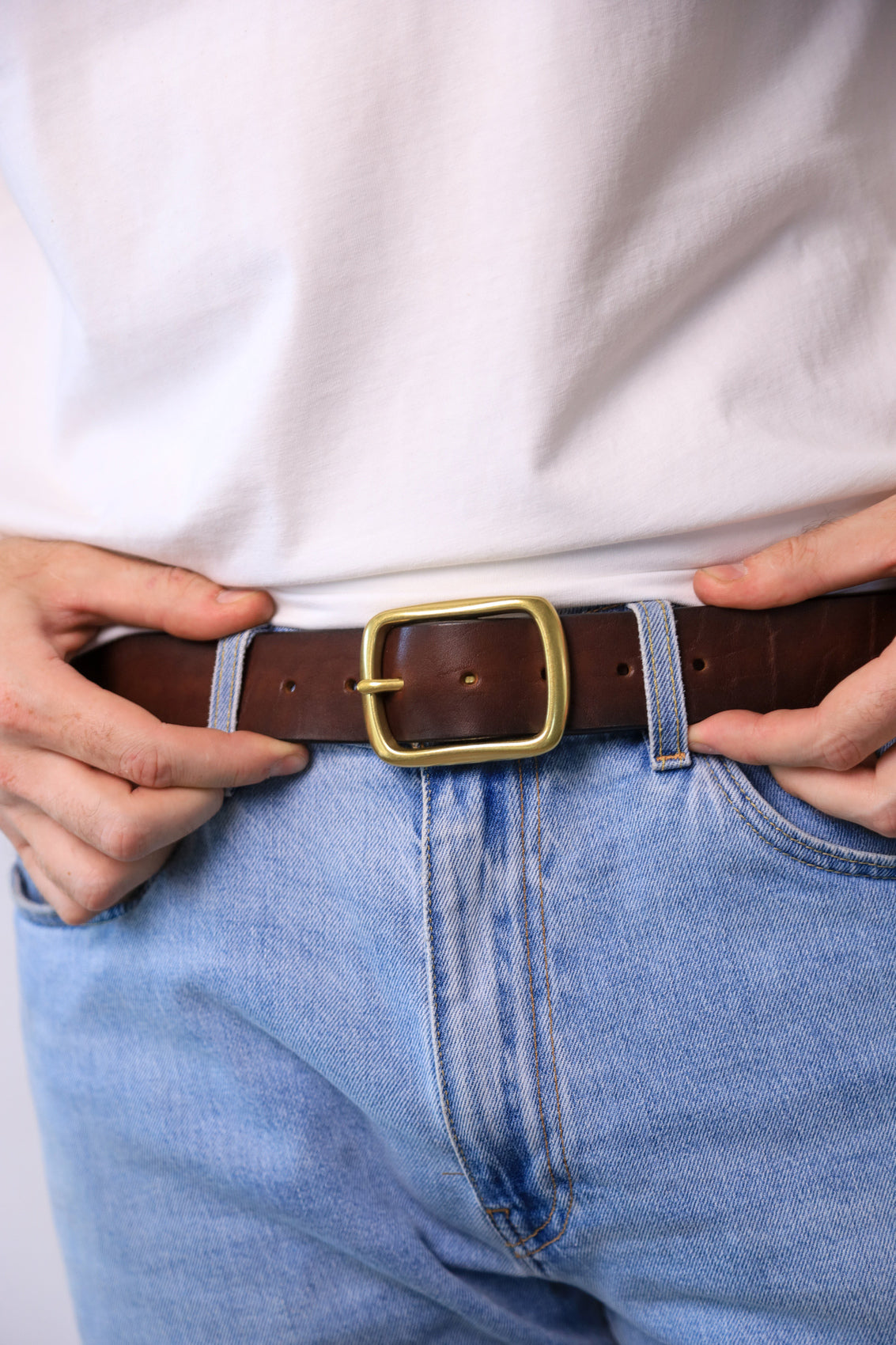 Leather Belt, Full Grain Leather Belt, Brown Leather Belt,Mens Leather Belt