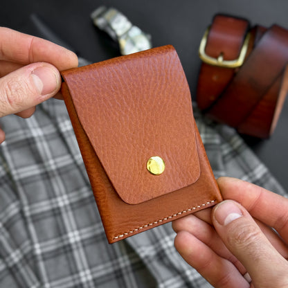 Leather Cash Wallet, Slim Card & Cash Holder