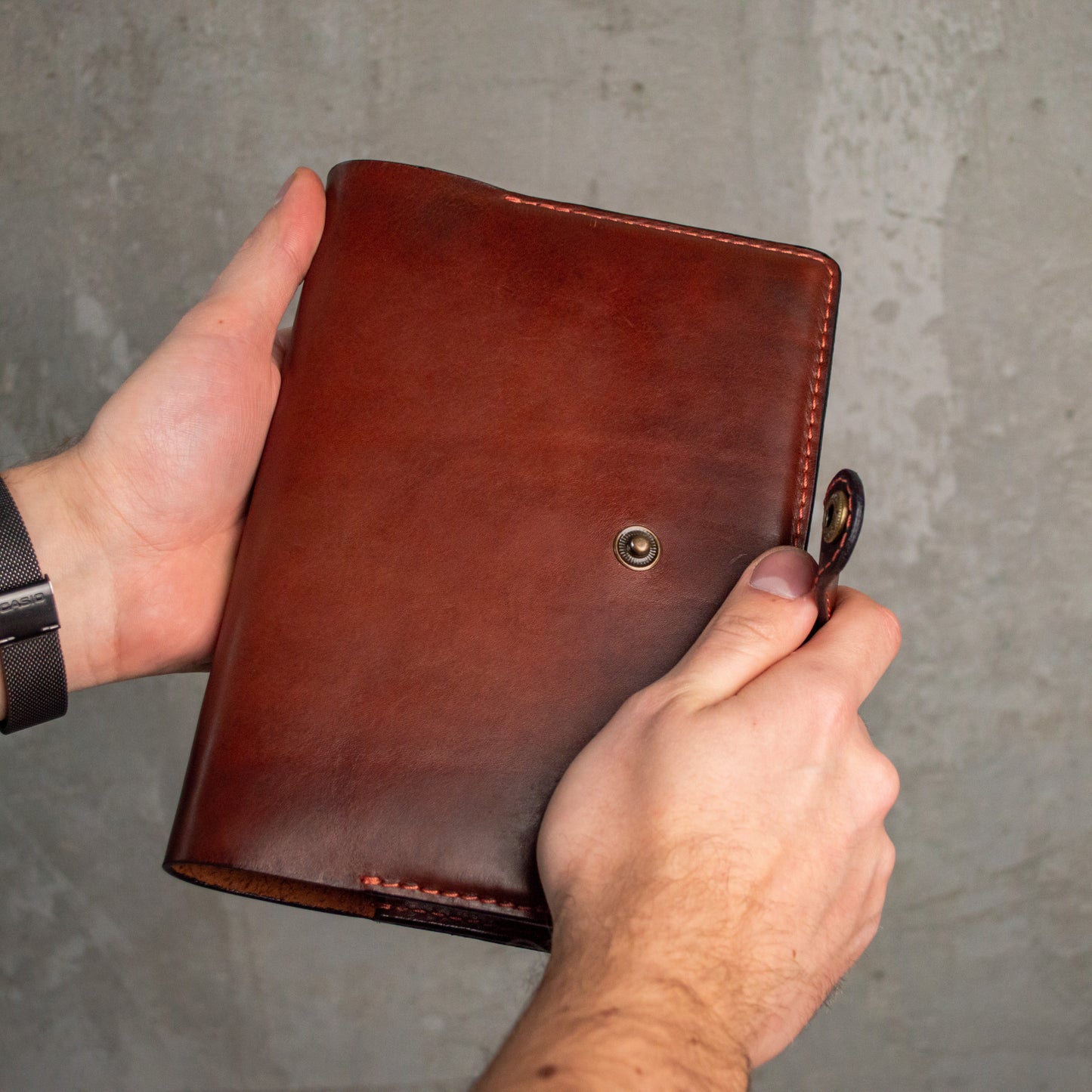 Personalized Leather Notebook For Business, Business Gifts, Leather Journal