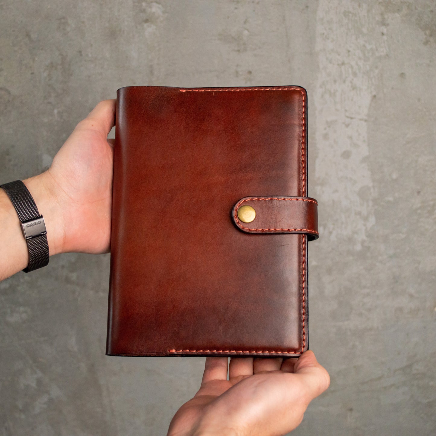 Personalized Leather Notebook For Business, Business Gifts, Leather Journal