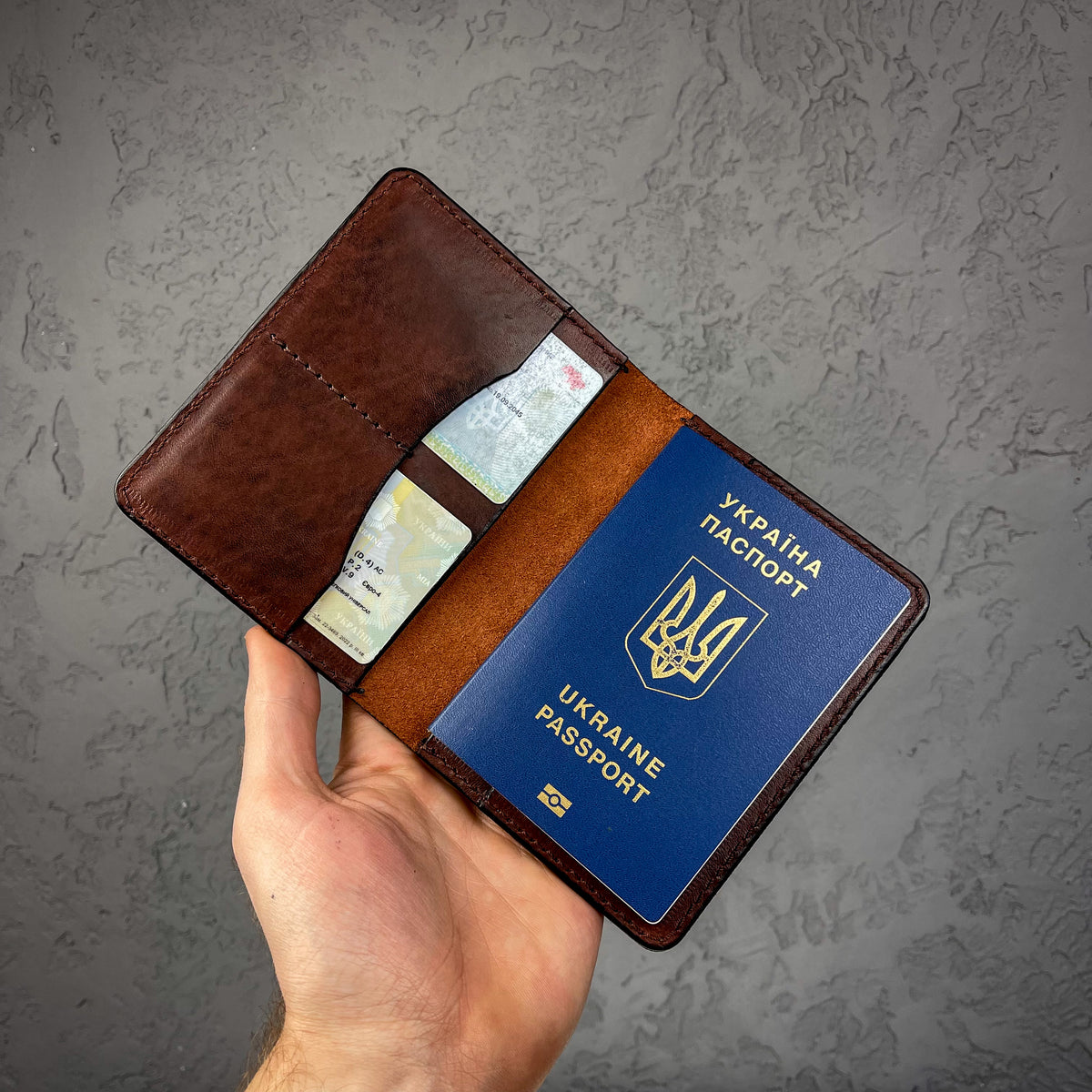 Personalized Personal Passport Holder, Handmade Passport Case
