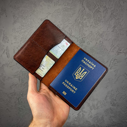 Personalized Personal Passport Holder, Handmade Passport Case