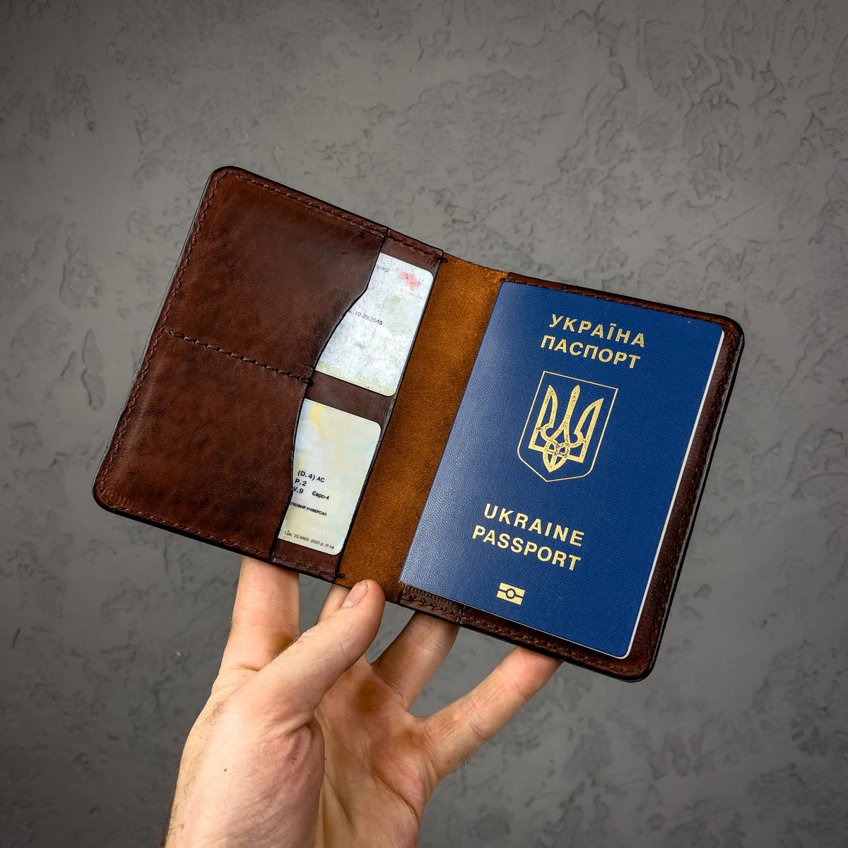 Personalized Personal Passport Holder, Handmade Passport Case