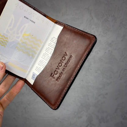 Personalized Personal Passport Holder, Handmade Passport Case