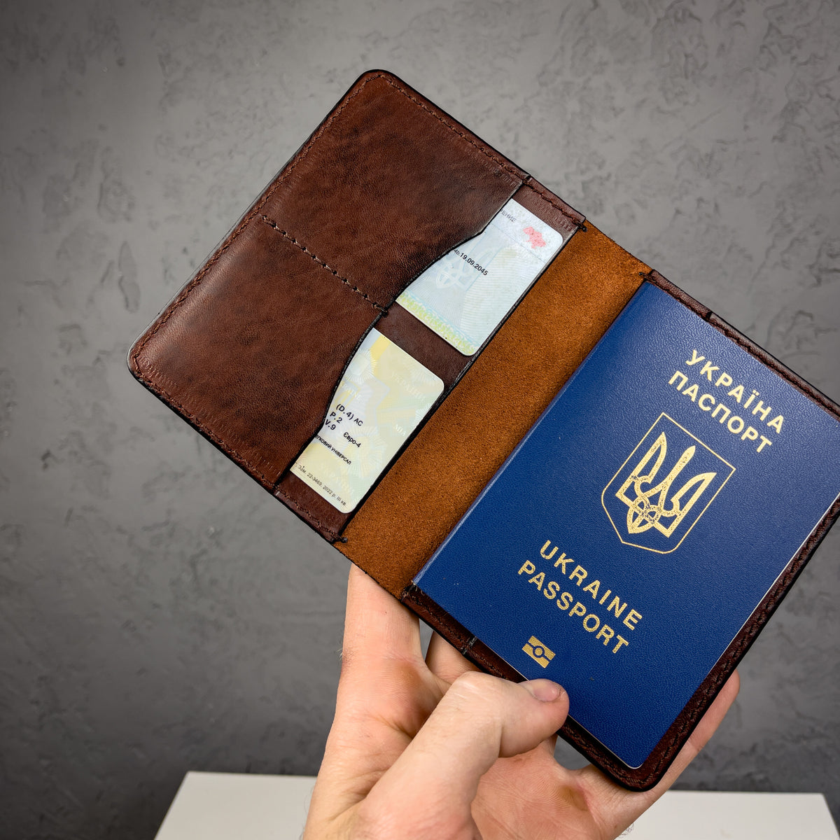 Personalized Personal Passport Holder, Handmade Passport Case