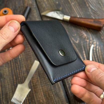 Full Grain Leather Cash Wallet, Card Holder, Personalized Minimalist Wallet, Front Pocket Handmade Wallet
