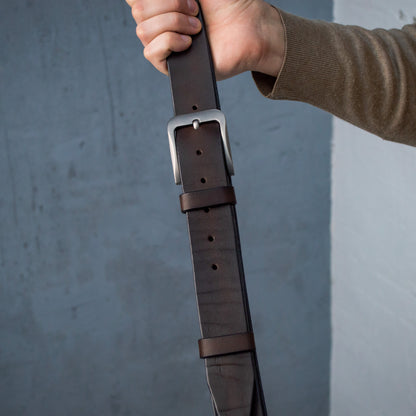Leather Belt, Full Grain Leather Belt, brown Leather Belt, Mens Leather Belt, Womens Leather Belt, Gift belt, gift for boyfriend