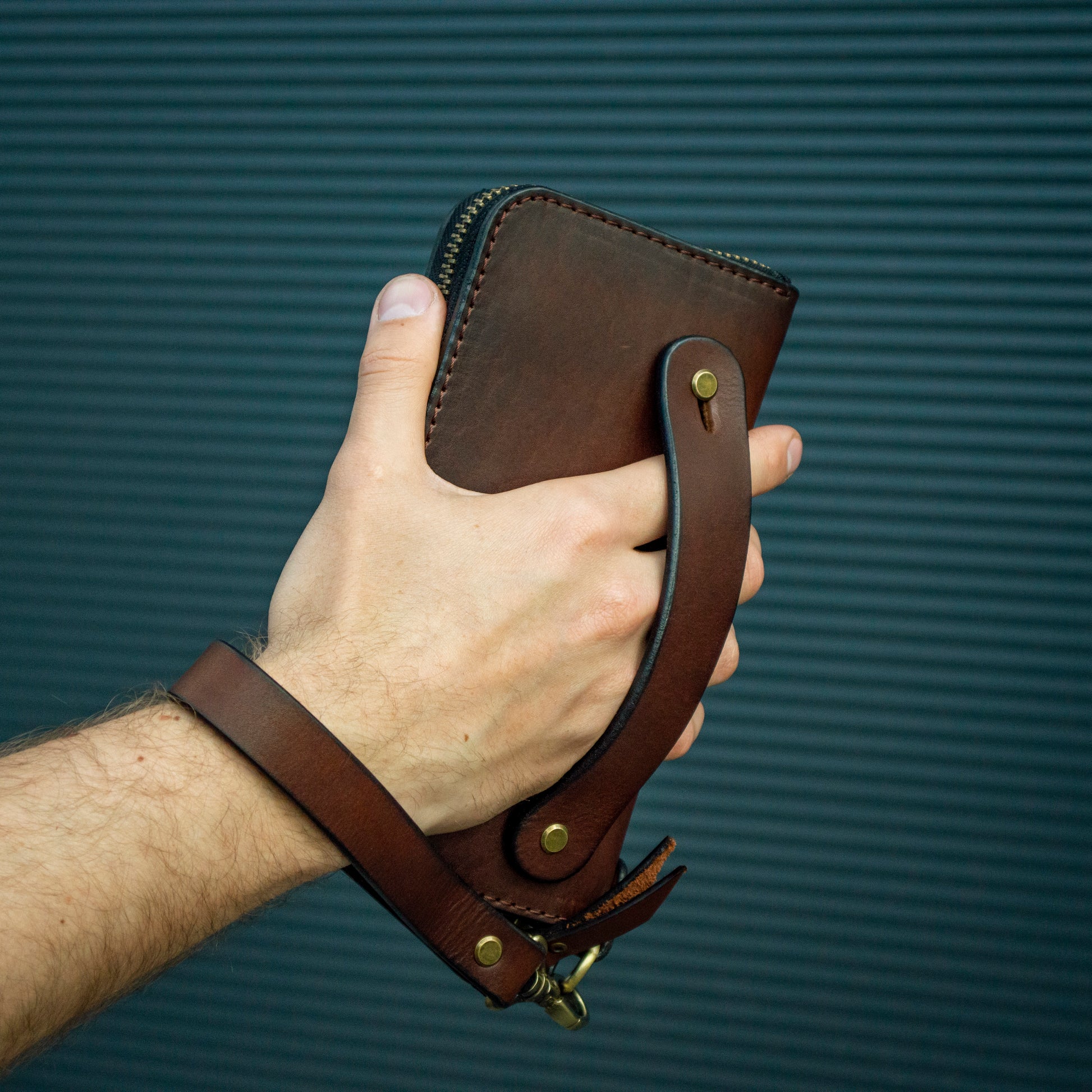 Leather zip around wallet, Personalized Leather Clutch, handmade men’s wallet, clutch wallet, men’s purse, brown men’s leather wallet